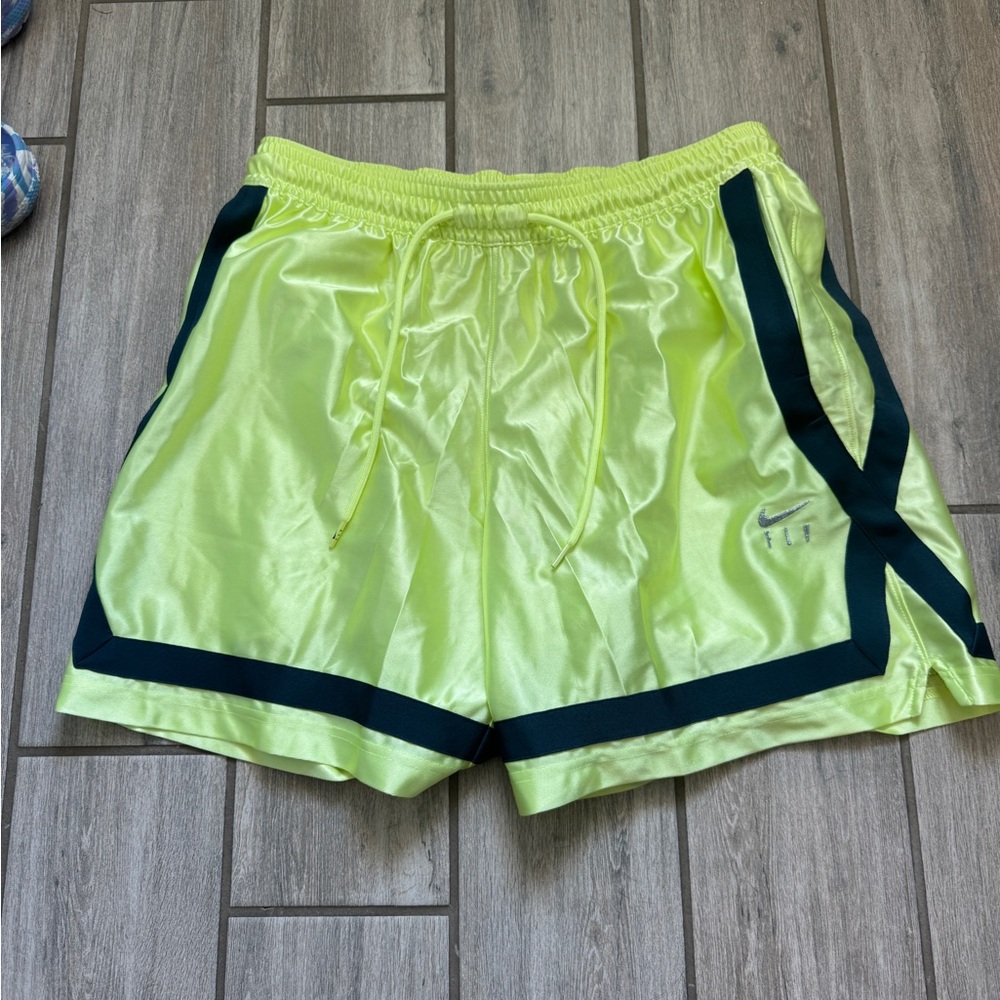 Nike Bright Yellow Sports Shorts
